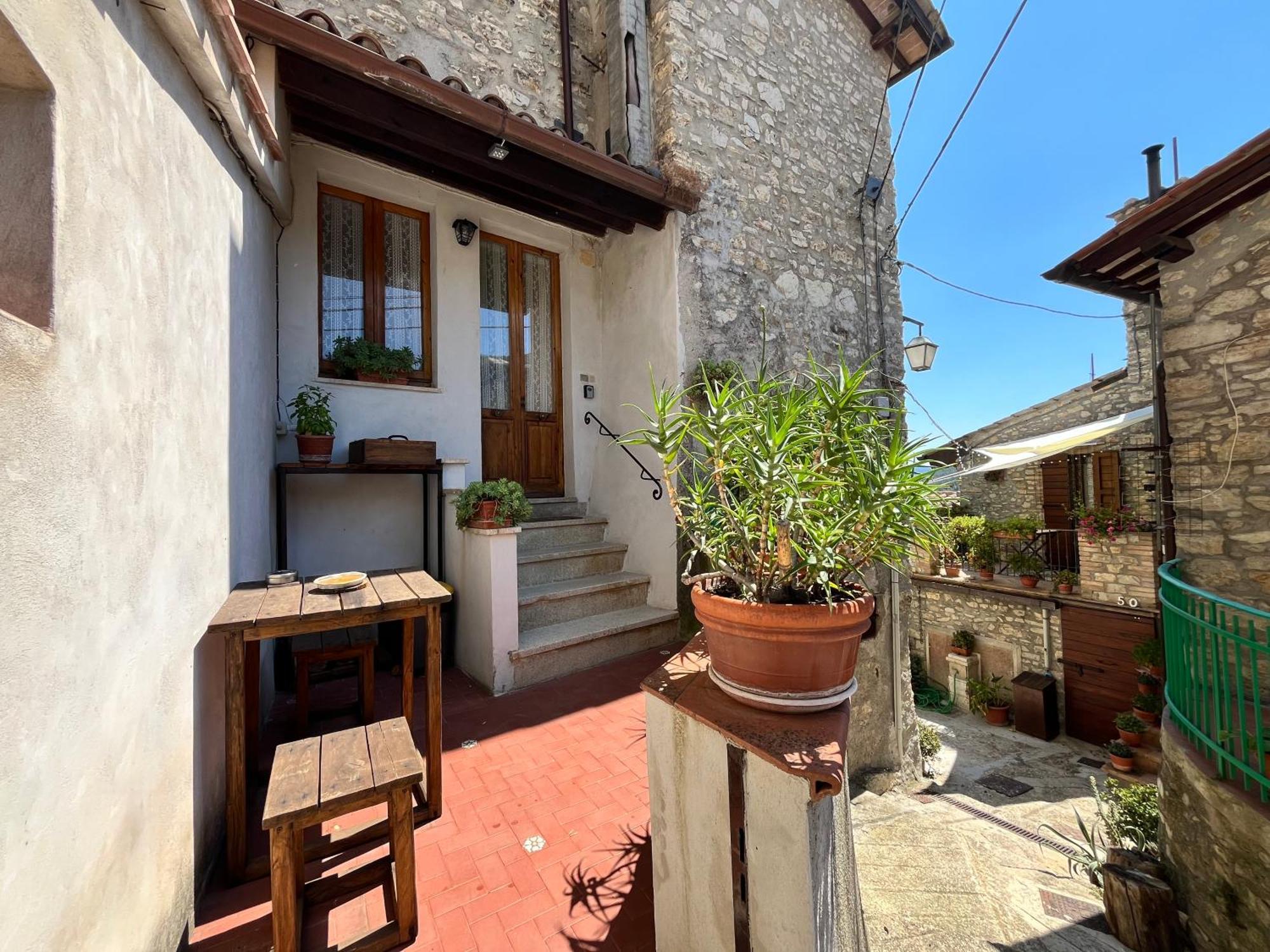 Appartamento A Valle San Martino Di Spoleto Eksteriør billede